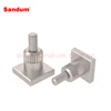 material cu+zn broaching tin plated nuts M3-M10 for PCB board