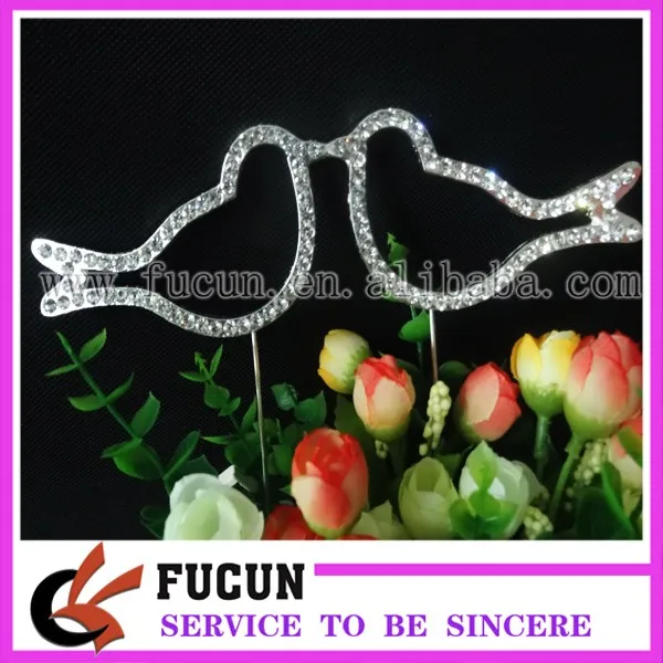 Bird Kiss rhinestone cake topper.jpg