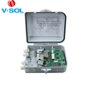 48V power supply Reverse POE ONU with outdoor waterproof case for 8 users