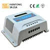 25A 12v 24v CPU Controlled Solar Charge Controller with MPPT Function CE RoHS FCC PSE Marks controller shell for ps4