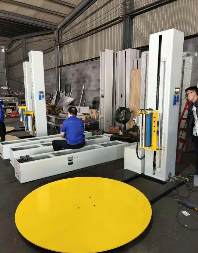 Shrink Film Prestretch Pallet Wrapping Machine With Scale Buy Pallet