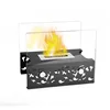 High quality indoor and outdoor used mini table bio ethanol liquid fireplace
