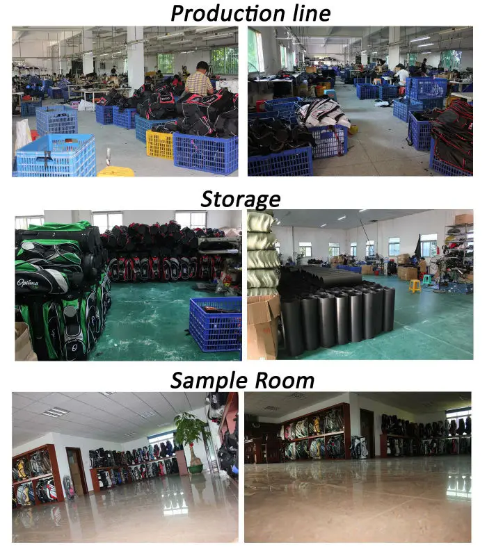 Sandesheng the Proffesional Golf Bag Factory