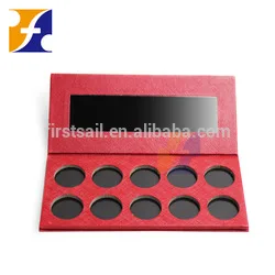 empty blush palette container