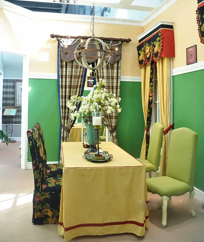 all kinds of window fringe curtain luxury for bedding room