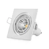 Square Shell Adjustable MR16 GU10 GU5.3 Spotlight Lamp Bracket Accessories