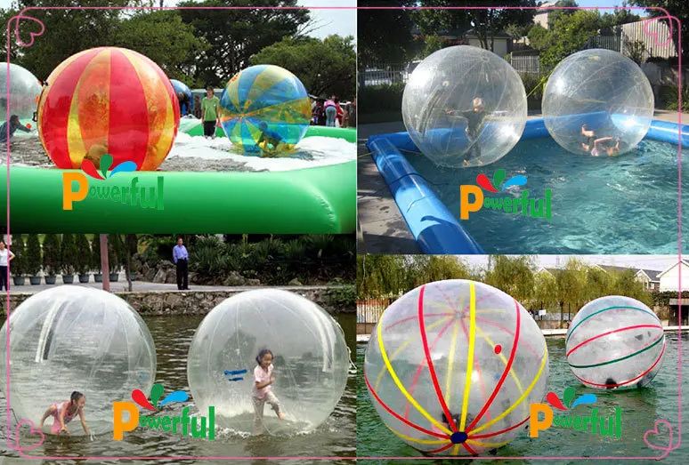 2m diameter  inflatable  running walk water walking dance ball roll ball zorb ball