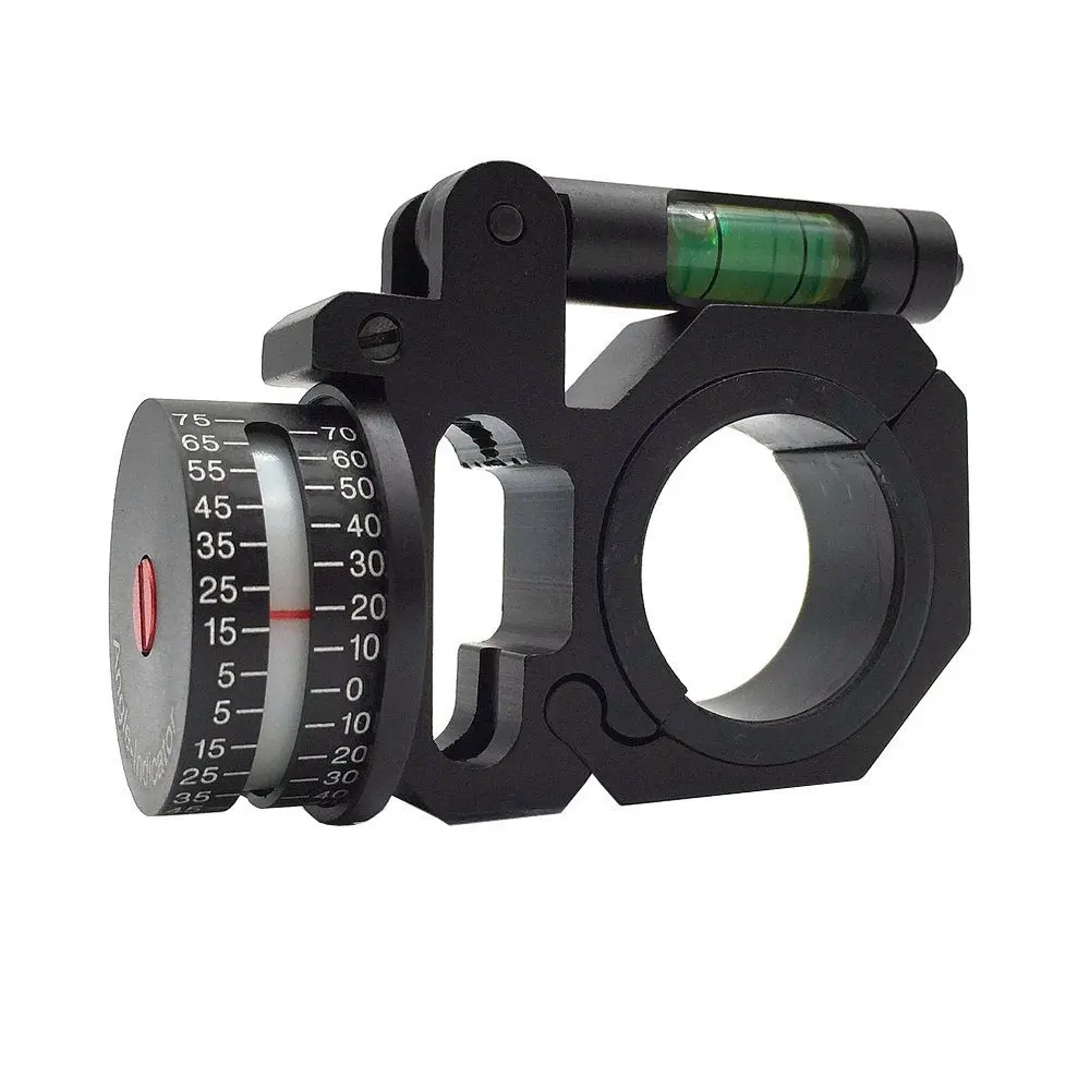 ADI//ACI /& bubble level 1/"//30mm Mount for Scopes Q Ring Angle Degree Indicator