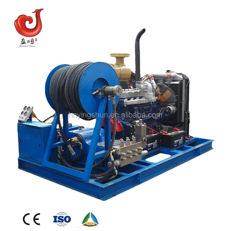 4000psi High Pressure Water Jet Sewer Jetter Sewer Drain Cleaning