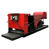 Porous precast hollow core slab machine