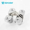 Topcent heavy duty cross folding die casting concealed door soss invisible hinges