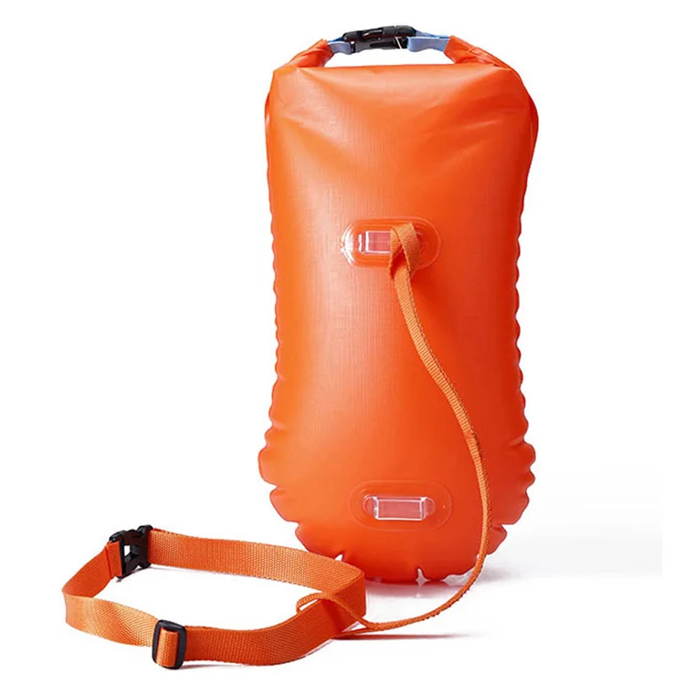 swim safety buoy and dry bag