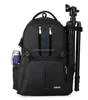 High quality waterproof dslr camera bag nylon camera backpack