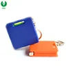 Square Plastic Spirit Bubble Level Measuring Tape Key Chain