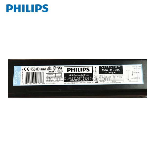 PHILIPS Xitanium LED Driver 150W .35-.7A Prog GL sXt LED DRIVER PHILIPS 929000702202