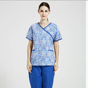Short Sleeves Unisex Clinical Hospital Medical uniforms Nurse Suit Short Sleeves Unisex Clinical Hospital Medical uniforms Nurse Suit