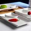 Factory Direct Sale Economic and Reusable Good Service Food Grade Melamine Divided Melamine Plates Sets