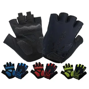 Mountain Bike Half Finger Gloves Bicycle Gloves Riding Roller Skating