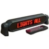 LED moving sign for car