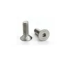 M6*10/16/20/25 Steel Socket Cap Screw, Flat Head, Internal Hex Drive bolt