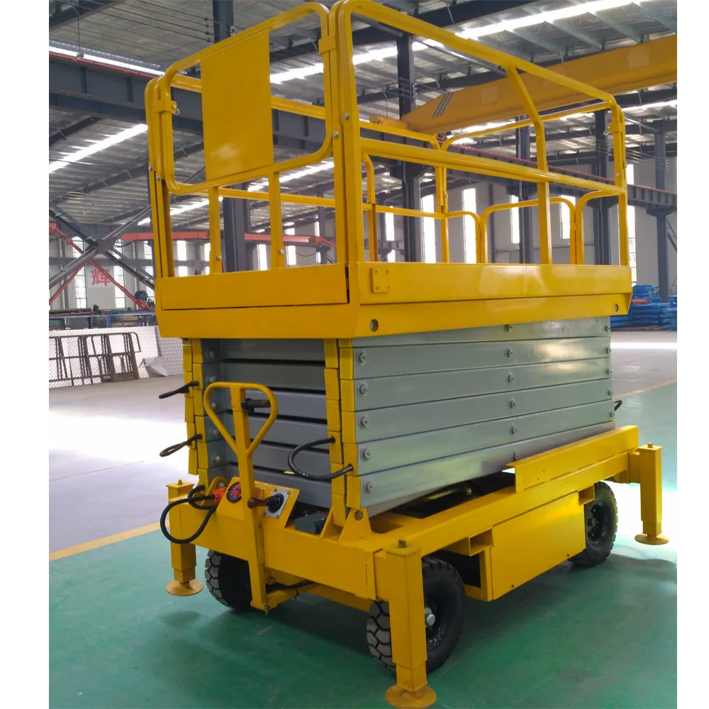 500kg 12m Small Crane Equipment Scissor Lift Platform With Sjy0.512