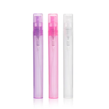 2ml 3ml 5ml Plastic Slim Spray Bottles With Nozzle / Clear Mini Pen