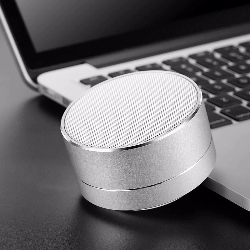 A10 Bluetooth speaker ,mini speaker bluetooth with led light ,led aluminum bluetooth speaker with TF Card christmas gift - ANKUX.COM