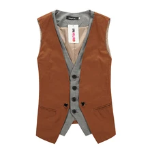 2015 New Fashion Autumn Men’s Waistcoat Causal Slim Sleeveless Coat Business Suit Vest M-2XL Free Shipping J267