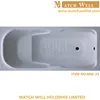 fiberglass simple gemy massage bathtub for bathing