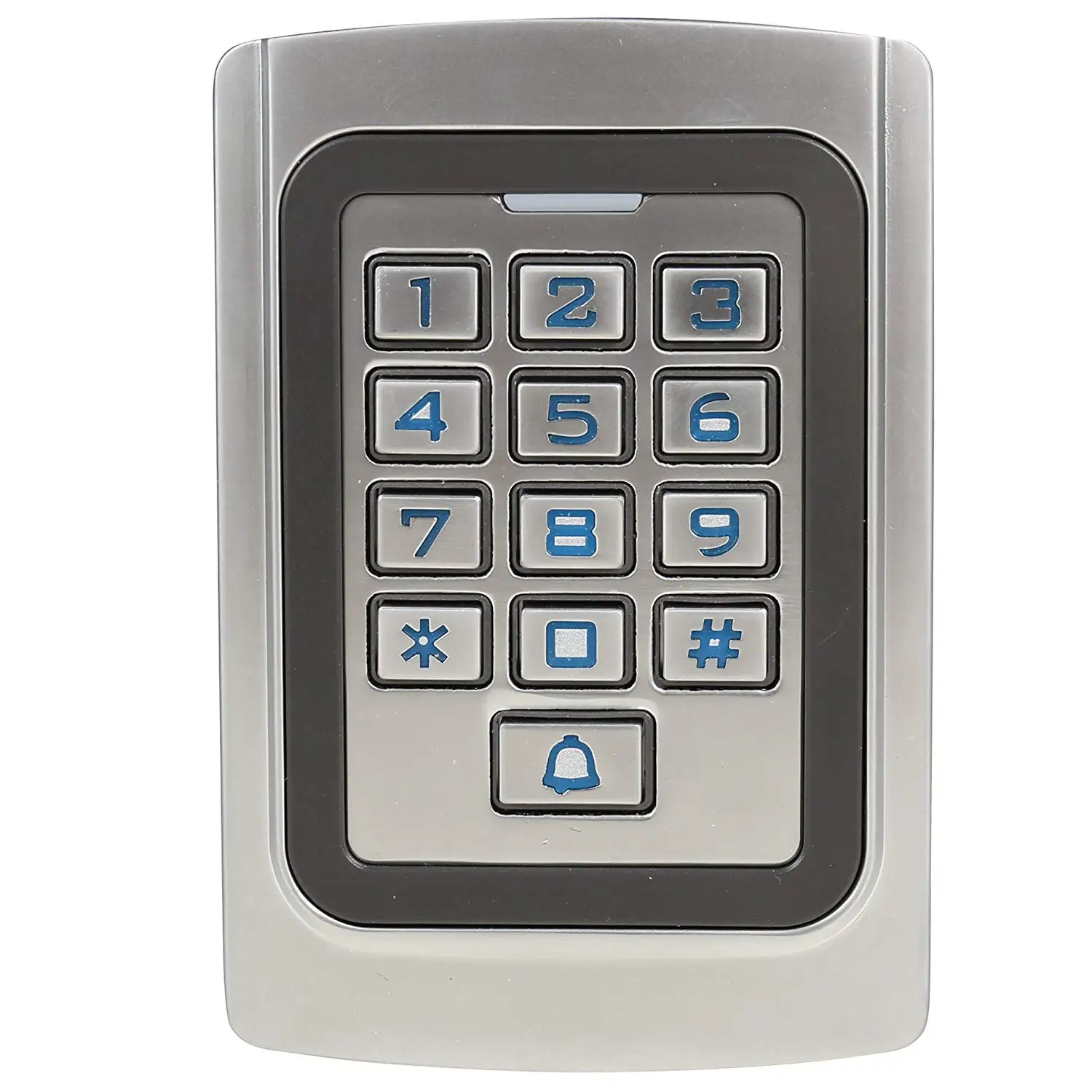 SDPAWA Waterproof Metal Digital Access Control Keypad Standalone Controller Reader for 125KHz EM /& HID Card Wiegand Interface for Outdoor
