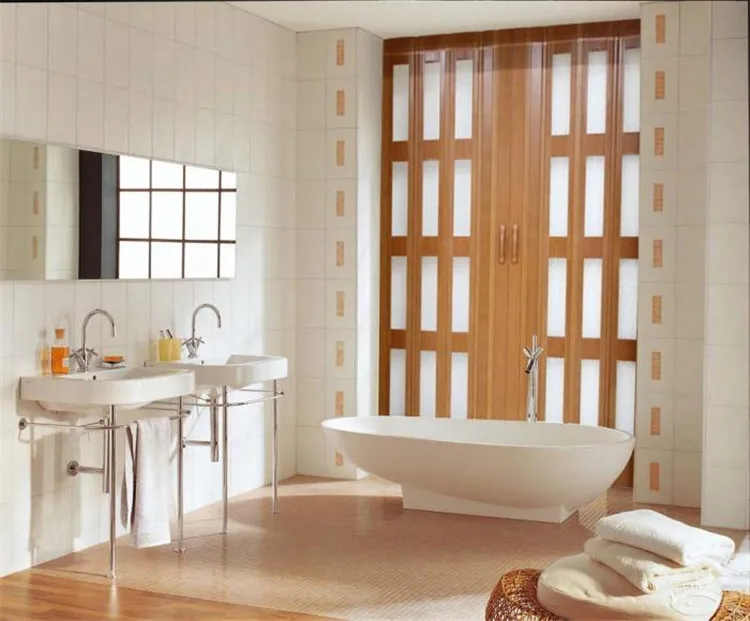Accordion Bathroom Doors china factory making pvc panel pvc sliding door/folding door Accordion Bathroom Doors china factory making pvc panel pvc sliding door/folding door
