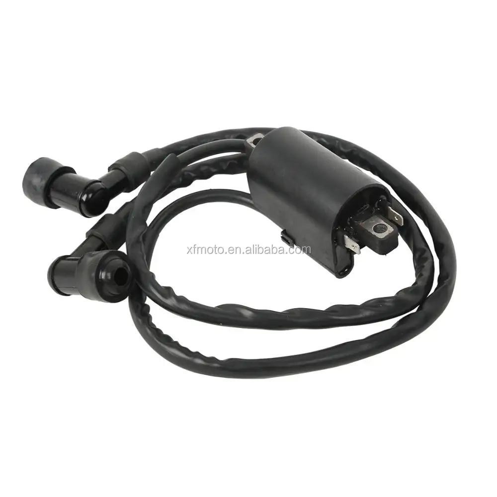 New Black Ignition Coil Fits For Yamaha Atv Banshee 350 Yfz350 1997