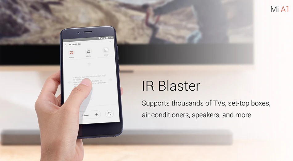 Global Version Xiaomi Mi A1 MiA1 Mobile Phone 5.5" Snapdragon 625 Octa Core 4GB RAM 64GB ROM 12.0MP+12.0MP Camera Android One