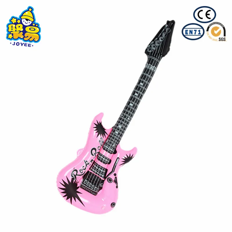 Pvc Inflatable Musical Instruments Toys Blow Up Guitar - Buy Plastic ...