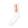 Fashion Personality Flame Letter Cotton Fuzzy Socks
