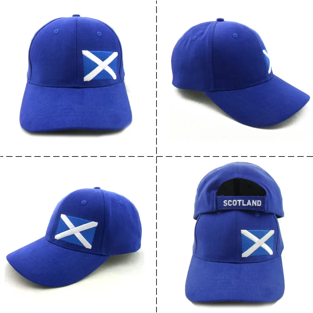 Promotion Customized Logo Embroidered 6 Panel Fitted Green Baseball