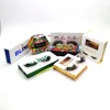 Custom private label lash box luxury empty eyelash packaging with clear PVC window
