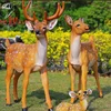 Life Size Outdoor Resin Deer Statues for sale