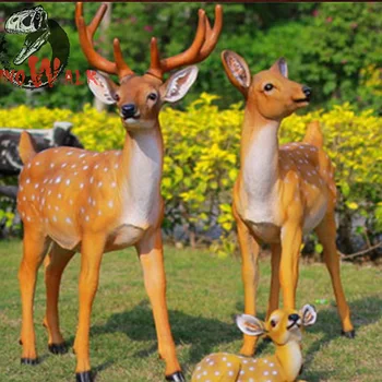 outdoor resin deer