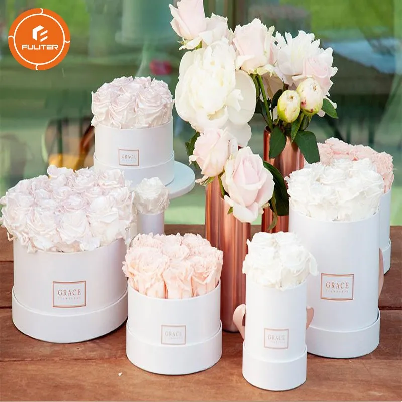 Classic Acrylic Flower Delivery Box Wholesale Flowers Shipping Box
