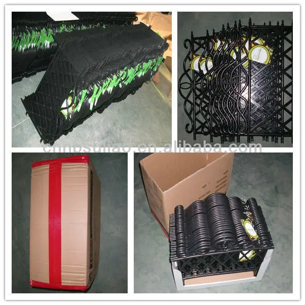 Decorative Flower Garden Fencing/plastic Garden Border Fence Buy