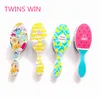 Made in china 2019 popular women and girls Cartoon fruit design different types of recycled plastic hair combs wholesale 029