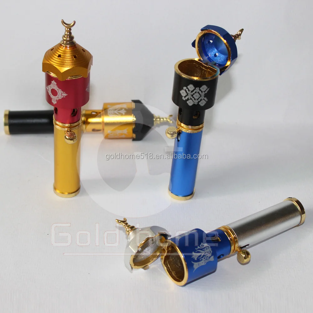 Portable Middle East Aromatherapy Wooden Lighter Censer Incense Burner