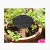 Waterproof wood stick holder natural slate stone garden markers