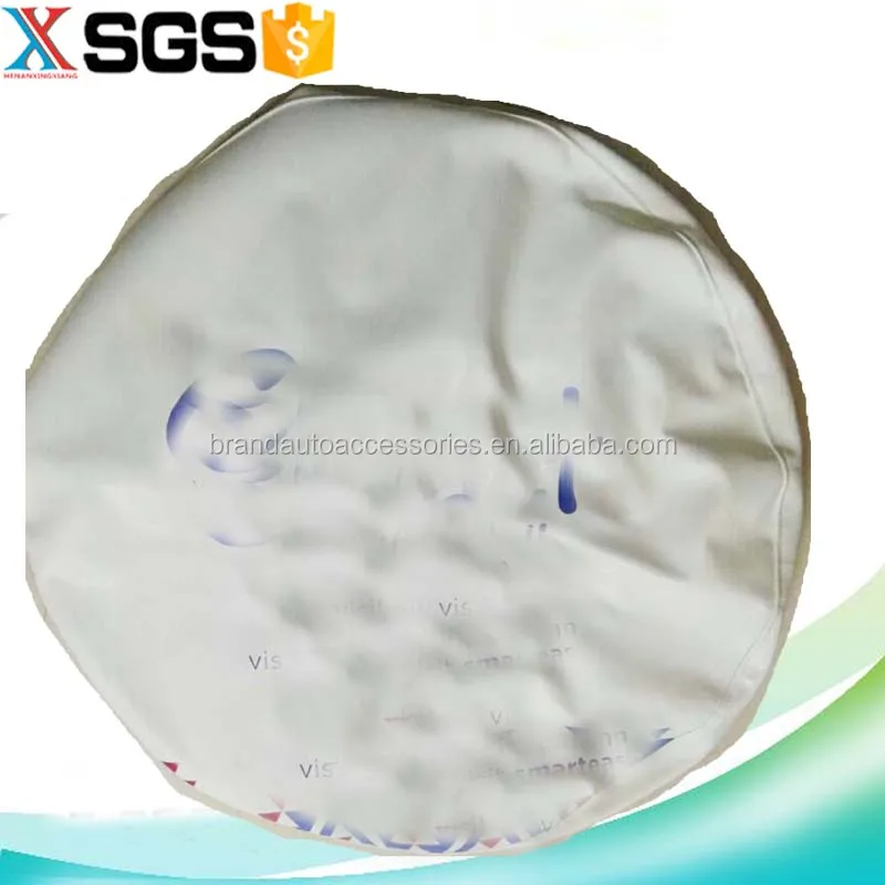 Custom Spare Tire Cover Pu Pvc Nonwoven Printed Spare Tire Cover For