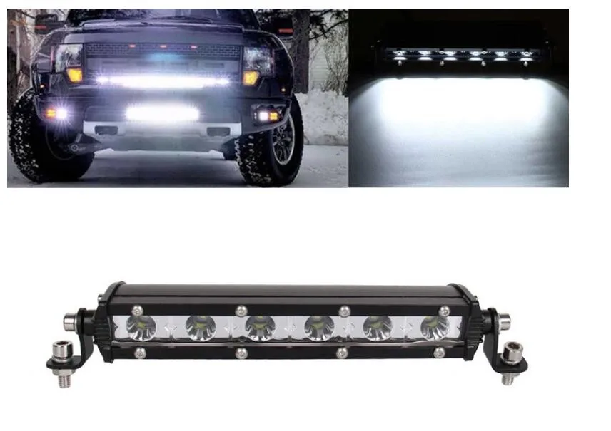 12v Ip67 18w 36w 54w 72w Slim Led Light Bar For Car Buy Led Light Bar