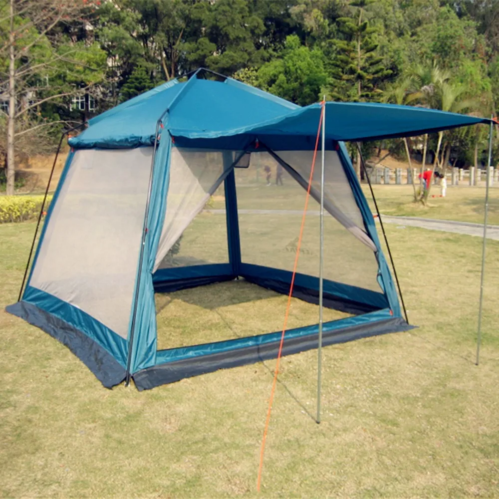 Alta calidad dom refugio gazebo playa carpa para campingQuioscos