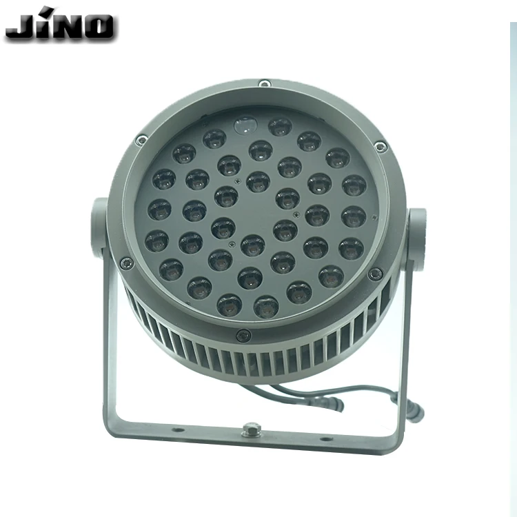 Round 10w 36w ip65 dmx 512 rgb e27 led spotlight landscape outdoor Garden spot lamp led flood spot light