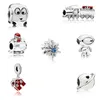 christmas collection 925 Sterling silver charms Beads fit pandoras bracelets S925 dangle charms fit pandoras charms bracelets