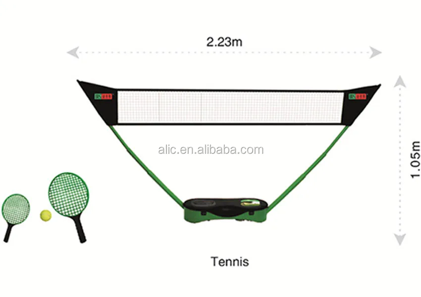 Badminton Easy Set 2 In 1 Sports Net Outdoor Garden Game Sports Set